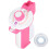 Embossing Label Maker Mini Manual Typewriter Tape Printer DIY Pink 1