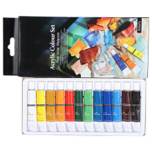 DIY Oil Painting Paints 12ml x 12pcs Portable Set