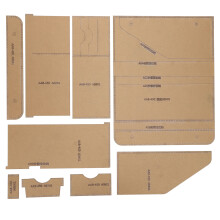 Acrylic Template Kit Clear Handbag DIY Tool AAB-450