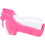 Embossing Label Maker Mini Manual Typewriter Tape Printer DIY Pink 4