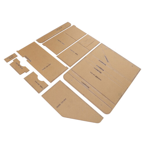 Acrylic Template Kit Clear Handbag DIY Tool AAB-450 2