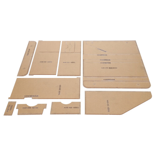 Acrylic Template Kit Clear Handbag DIY Tool AAB-450 1