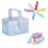 65Pcs Sewing Clips Plastic Assorted Colors Hemming PatchWork Long Tail 5