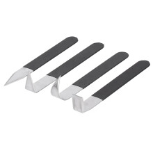 4Pcs Pottery Sculpture Tools Trimming Knife Clay Art Craft