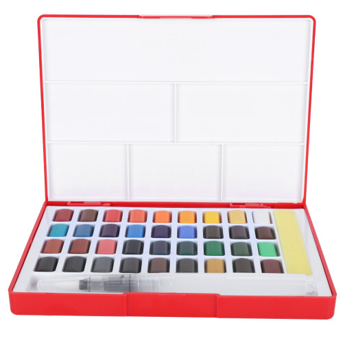 Solid Watercolor Paint 36 Color DIY Gouache Set 1
