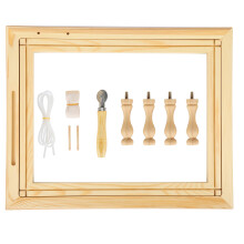 Adjustable Wooden Embroidery Hoop Set DIY Sewing Tools