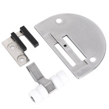 Sewing Machine Accessories Teeth Presser Foot KI Mold Needle Plate Kit