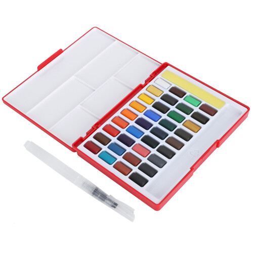 Solid Watercolor Paint 36 Color DIY Gouache Set 2