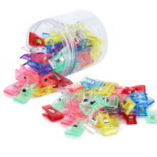 100Pcs Hemming Clips Plastic Sewing Craft Accessories