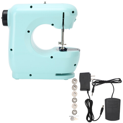 (US Plug) Portable Table Sewing Machine 100-240V US Plug 2
