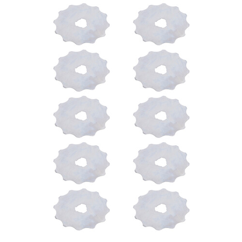 10Pcs Roller Cutter Blade Rotary Knife for Fabric Leather Tailor Tool 1