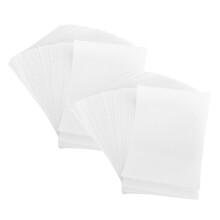 (White) 100pcs Translucent Tracing Paper Copying Writing Drawing White