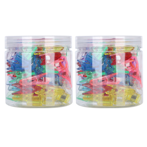 100Pcs Hemming Clips Plastic Sewing Craft Accessories 1