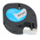 Label Tape for Dymo 12mm Silver Background Black 91208 3