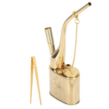 (Single- Purpose 901) Vintage Metal Water Smoke Pipe Dual Purpose Filter