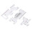 3Pcs Quilting Seam Ruler Templates Gauge Sewing Tools 2