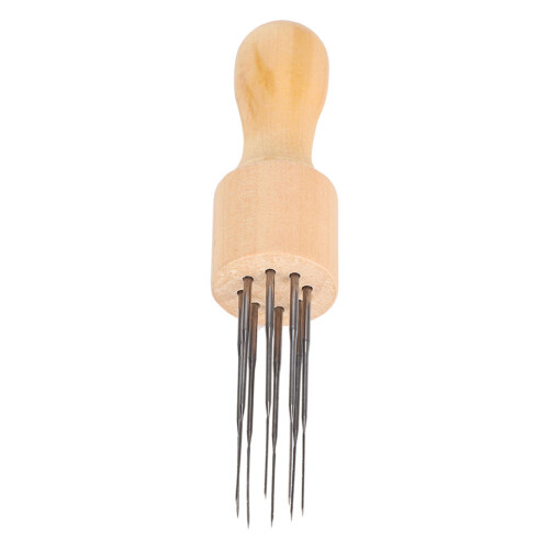8 Needles Wool Felting Tool Wooden Handle DIY 2