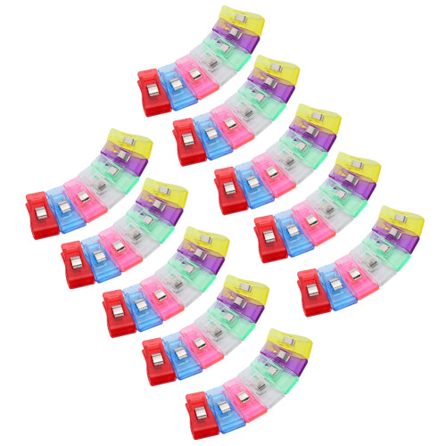 70pcs Portable Sewing Clip 1.8 x 3.3cm Craft Tool 1