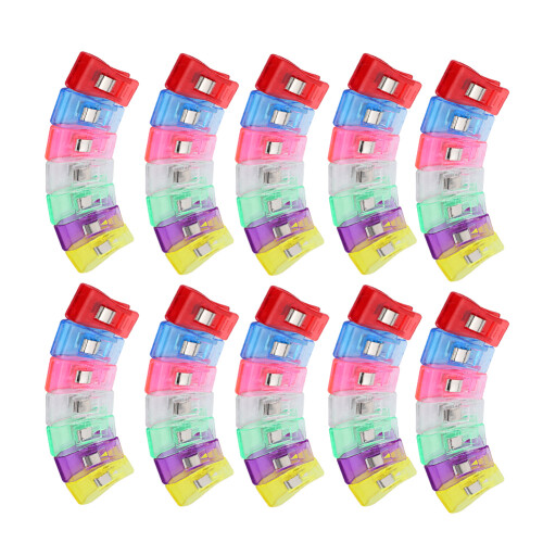 70pcs Portable Sewing Clip 1.8 x 3.3cm Craft Tool 2