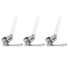 3Pcs Universal Round Presser Foot Sewing Machine Embroidery Accessory