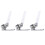 3Pcs Universal Round Presser Foot Sewing Machine Embroidery Accessory 1