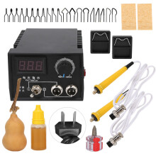 (AU Plug 220-240V) Digital Pyrography Soldering Tool 220-240V UK Plug