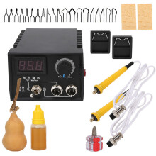 (UK Plug 220-240V) Digital Pyrography Soldering Tool 220-240V UK Plug