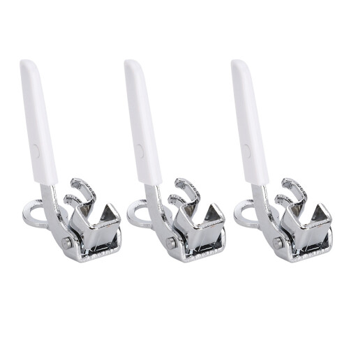 3Pcs Universal Round Presser Foot Sewing Machine Embroidery Accessory 1