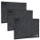 3Pcs A4 Black Cutting Mat Model Cut Pad Stamp Engraving Board 2