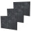 3Pcs A4 Black Cutting Mat Model Cut Pad Stamp Engraving Board 4
