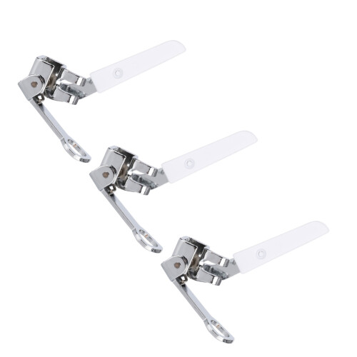 3Pcs Universal Round Presser Foot Sewing Machine Embroidery Accessory 2