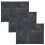 3Pcs A4 Black Cutting Mat Model Cut Pad Stamp Engraving Board 3