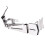 (1/4) Sewing Machine Right Angle Folder Binder 2/3 Needle Cover Stitch 1/4 1