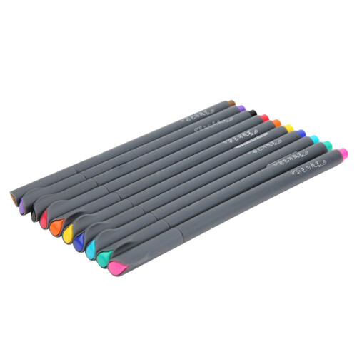 10 Colors Fineliners 0.38mm Fine Tip Art Pen 1