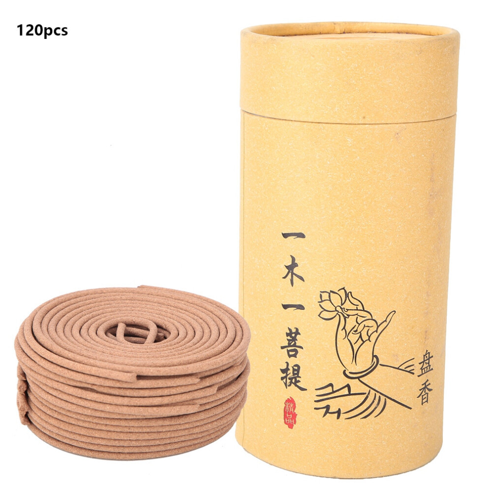 Sandalwood Incense Coil Natural Herbal Scent for Yoga Home Decor-image-OPC-PMFV7HV-NEW