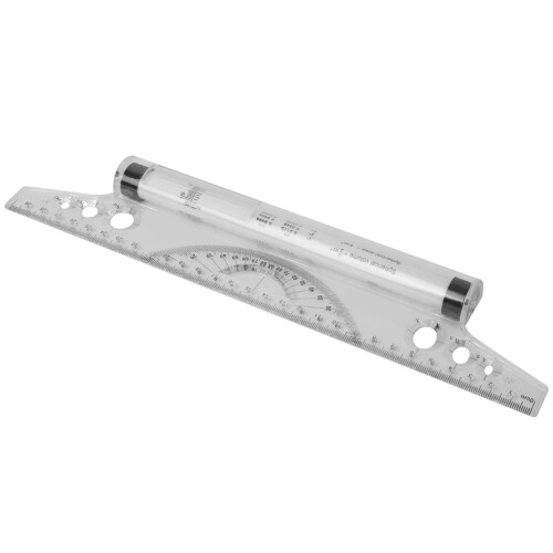 Parallel Roll Ruler 30cm Drawing Angle Measurement Tool 2