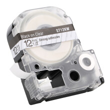 12mm Laminated Label Tape for Epson LW Series