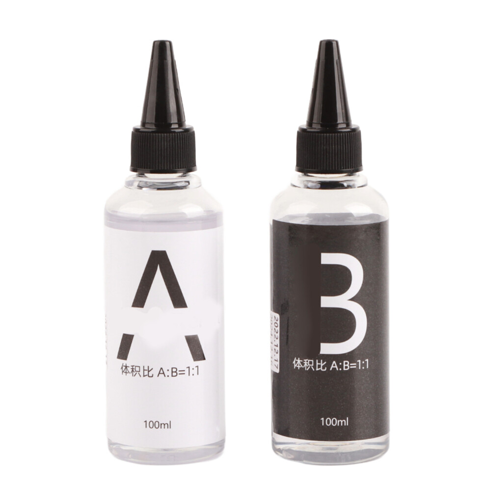 High Transparent Crystal Glue Ab Drop Epoxy Resin 200G 1:1 585383752413