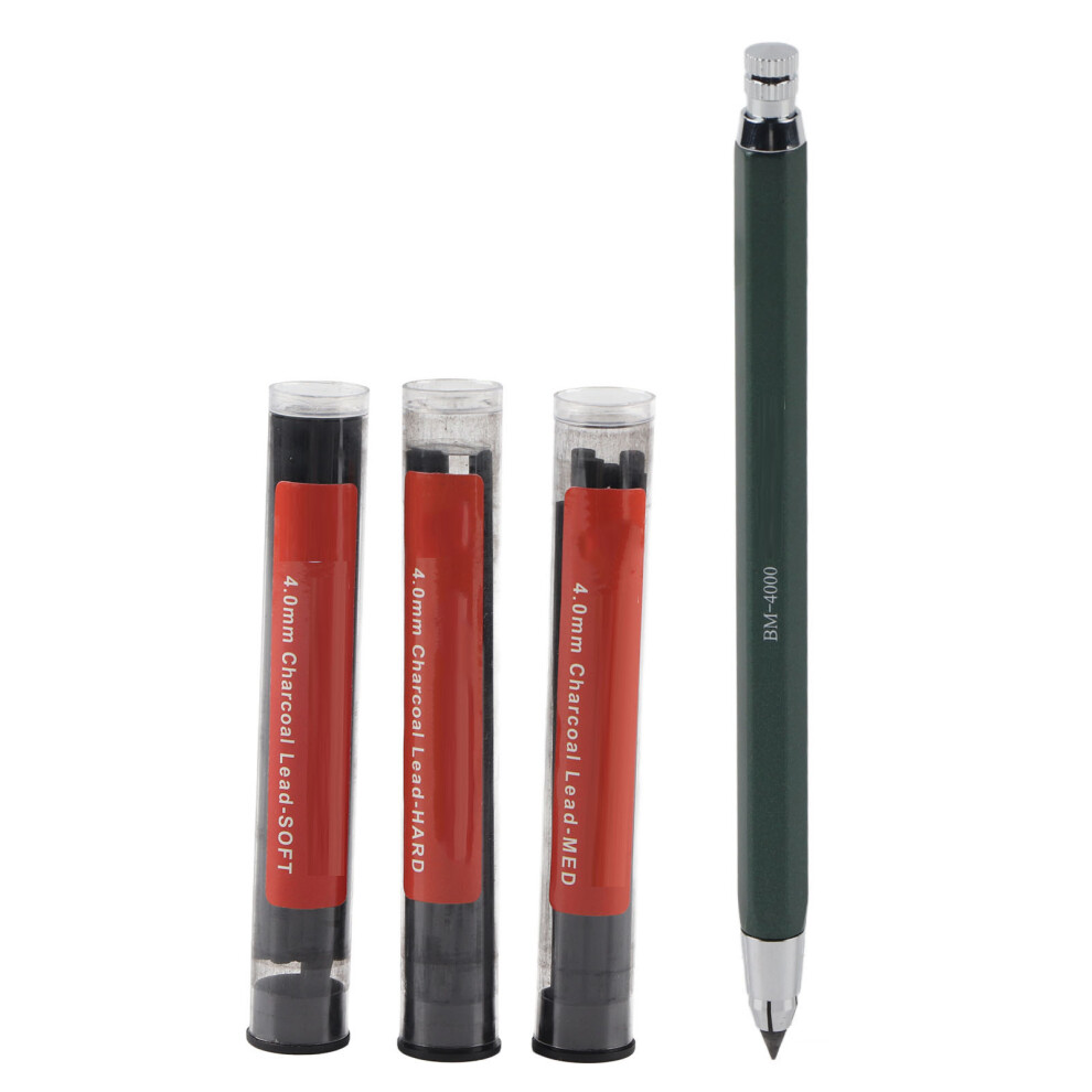 Erasable Pencil 4.0mm Automatic Charcoal Core Art-image-OPC-PMFV7WV-NEW