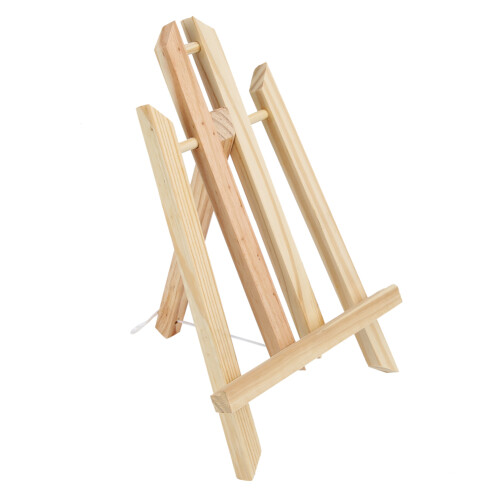 Beech Wood Easel Foldable Drawing Holder 29cm