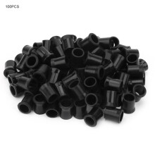 100pcs Black/White Disposable Pipe Tips (#2)