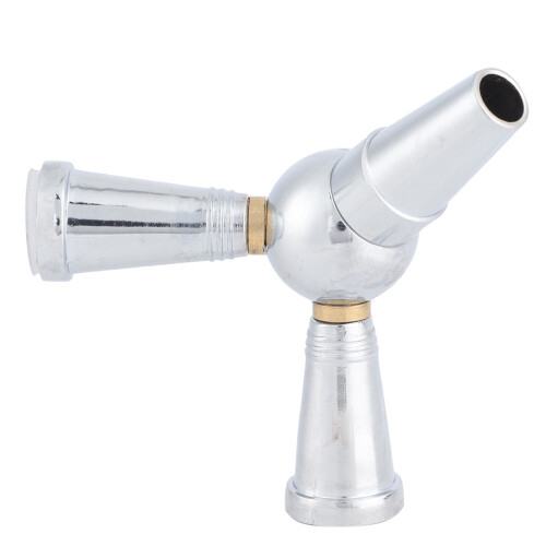 Hookah Hose Splitter 1 to 2 Silver 1