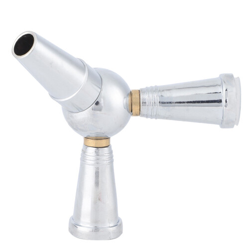 Hookah Hose Splitter 1 to 2 Silver 2