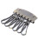 Key Row Wallet Hardware 6 Hooks Clasp Clip Bronze 3
