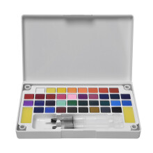 (36 Colors) Portable Pigment Kit 36 Colors Outdoor Art Supply for Kids