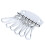 Key Row Wallet Hardware 6 Hooks Clasp Clip Silver 2