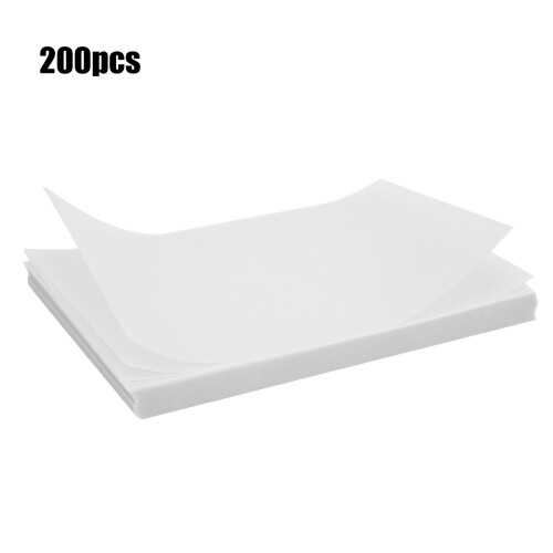 200 Pcs Parchment Half Transparent Tracing Paper