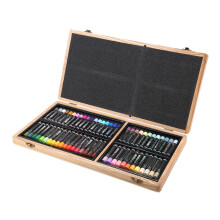 Delgreen 60 Colors Heavy Oil Pastel Art Painting Crayon Set
