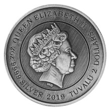 Zinc Alloy Dragon&Phoenix Commemorative Coin