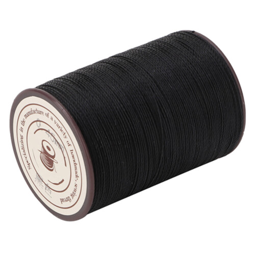 0.45mm Leather Sewing Wax Cord 160m/Roll Black 2